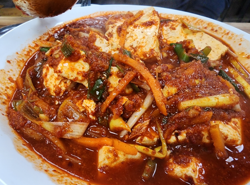 Daejeon Food gwangcheon sikdang tofu duruchigi