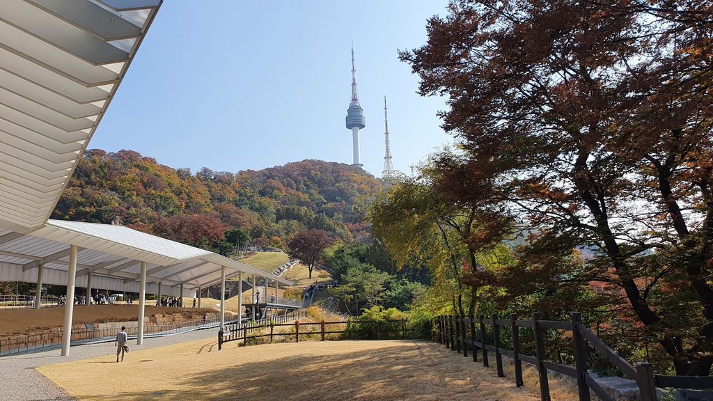 Namsan Tower Autumn Foliage